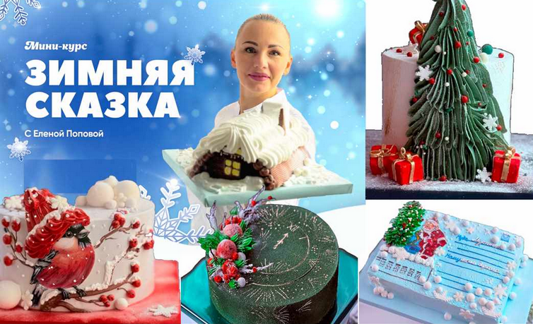 [Елена Попова] [elenapo11] Онлайн мини-курс Зимняя сказка (2024)