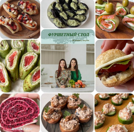 [Ольга Данчук, Елена Воронцова] [Ленивый кулинар] Фуршетный стол (2023)