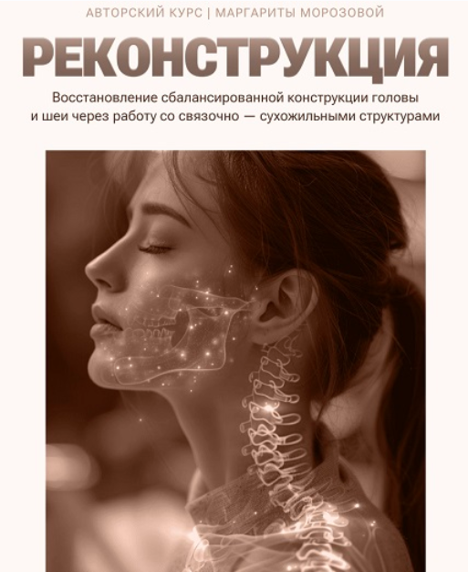 [Маргарита Морозова] Реконструкция. Тариф "Изучение с еженедельным разбором" (2024)