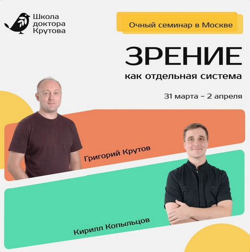 [Григорий Крутов, Кирилл Копыльцов] Зрение как отдельная система (2023)